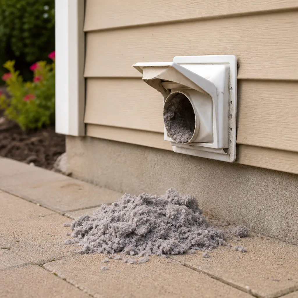 Dryer vent cleaning